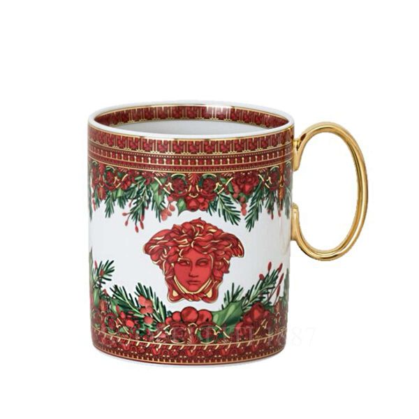 versace i love baroque holiday mug
