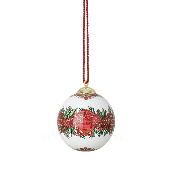 versace i love baroque holiday porcelain ball