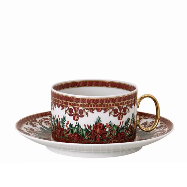 versace i love baroque holiday tea cup
