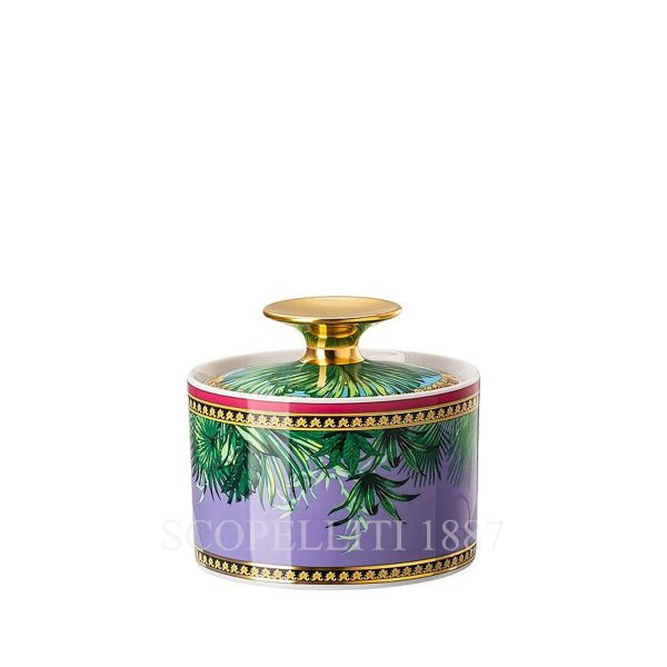 versace jungle animalier sugar bowl