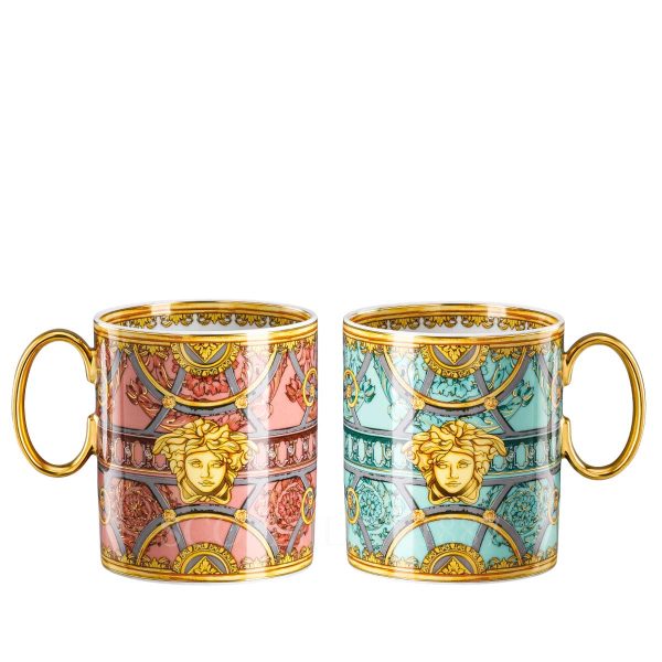 versace 2 mugs la scala del palazzo gift set