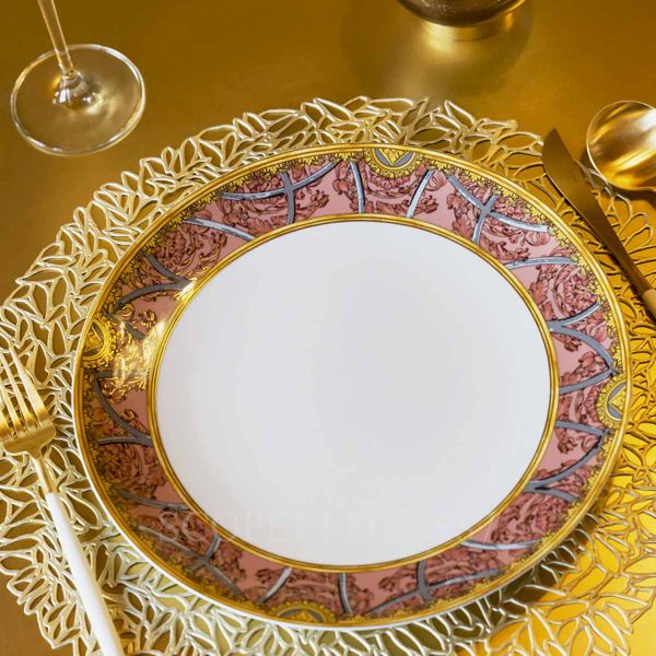 versace la scala del palazzo rose deep plate