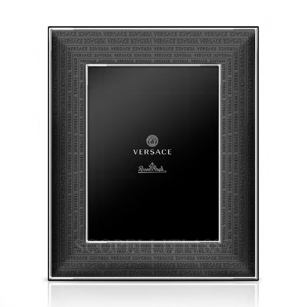 versace large black frame with versace lettering