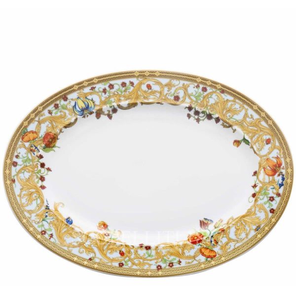 versace butterfly garden oval platter 40 cm