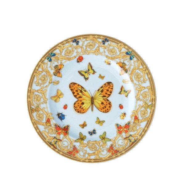 versace butterfly garden bread plate 18 cm