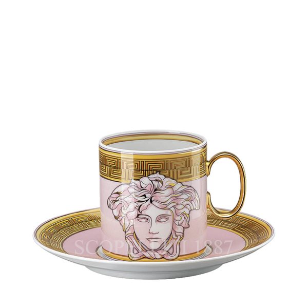 versace coffee cup medusa amplified pink coin