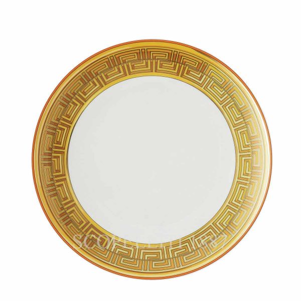 versace dinner plate medusa amplified orange coin