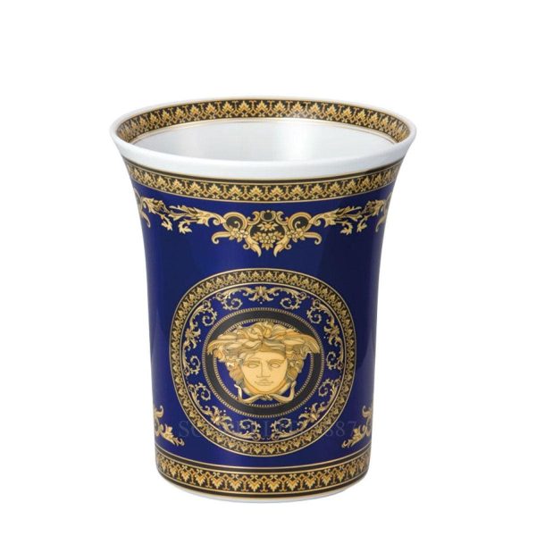 versace vase medusa blue 18 cm