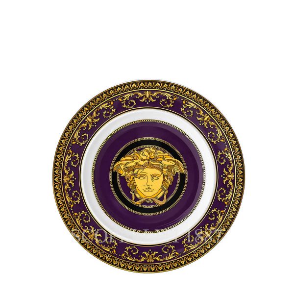 versace medusa colours marine plate 18 cm