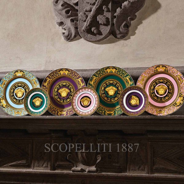 versace medusa colours plates