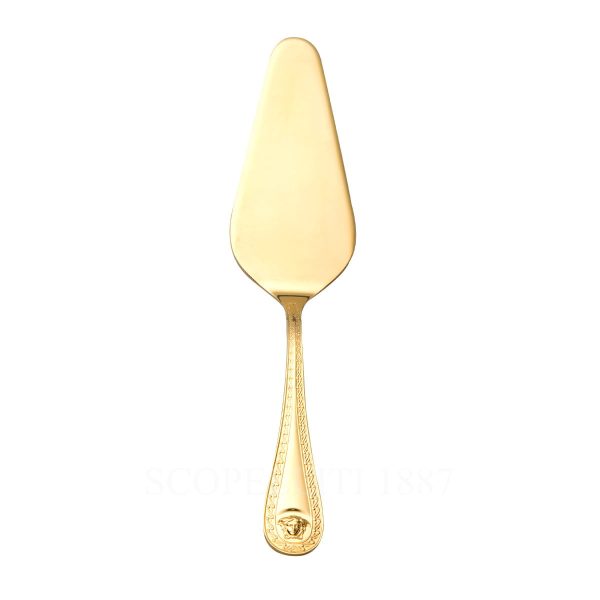 versace cake shovel medusa cutlery gold plated