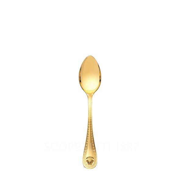 versace coffee spoon medusa cutlery gold plated
