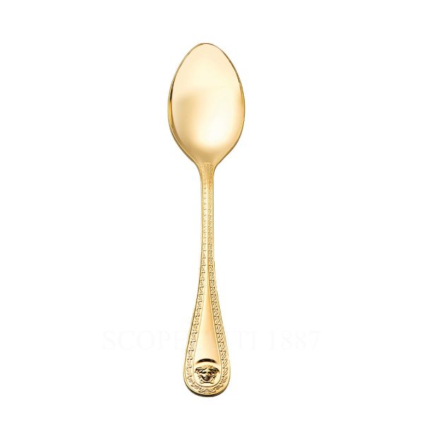 versace dinner spoon medusa cutlery gold plated