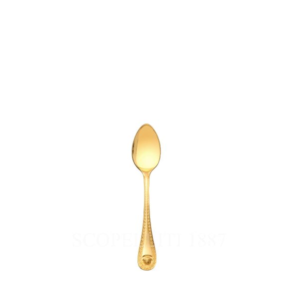 versace espresso spoon medusa cutlery gold plated