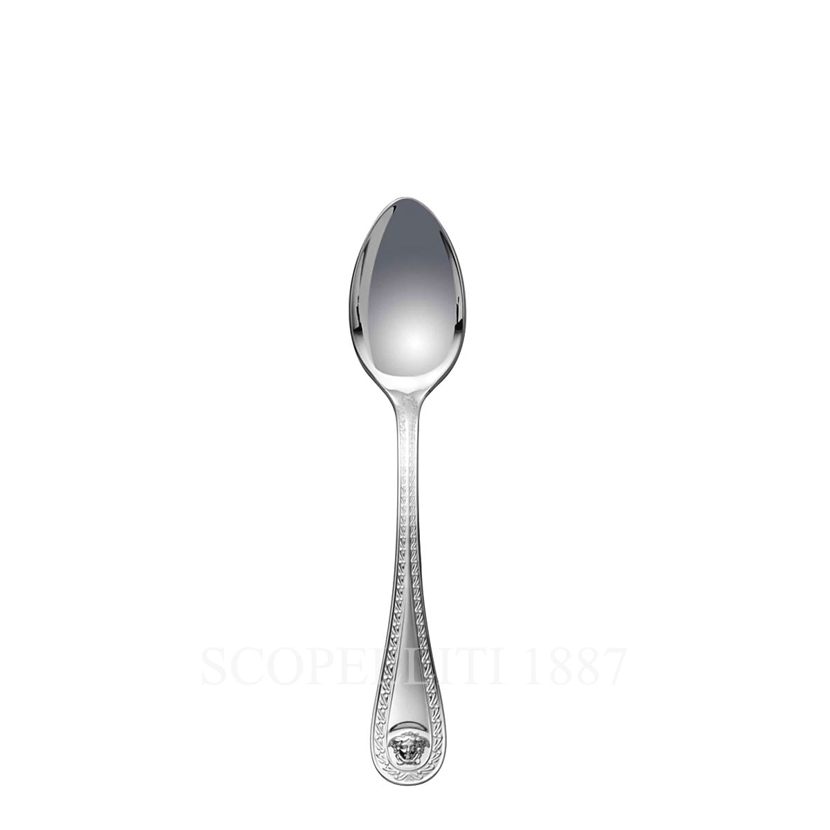 versace coffee spoon medusa cutlery silver plated