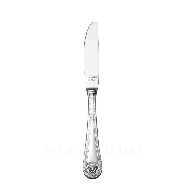 versace dessert knife medusa cutlery silver plated