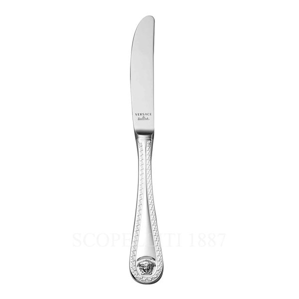 versace dinner knife medusa cutlery silver plated