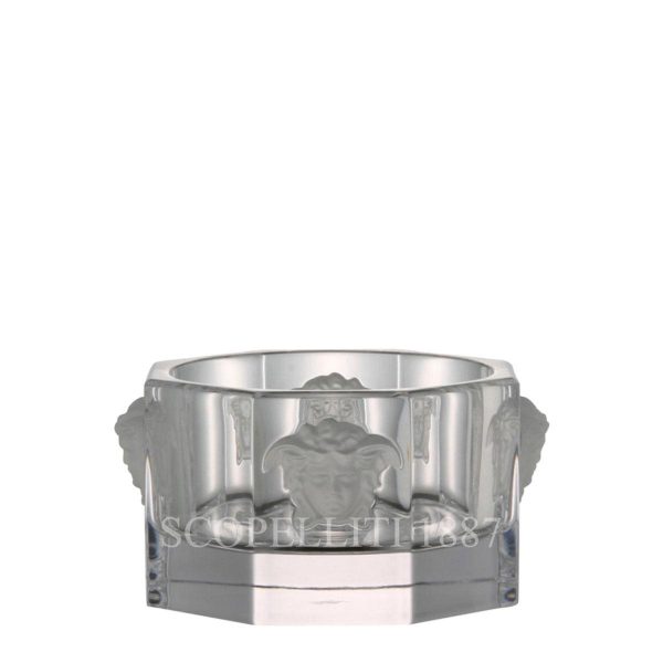 versace medusa lumiere crystal bottle coaster
