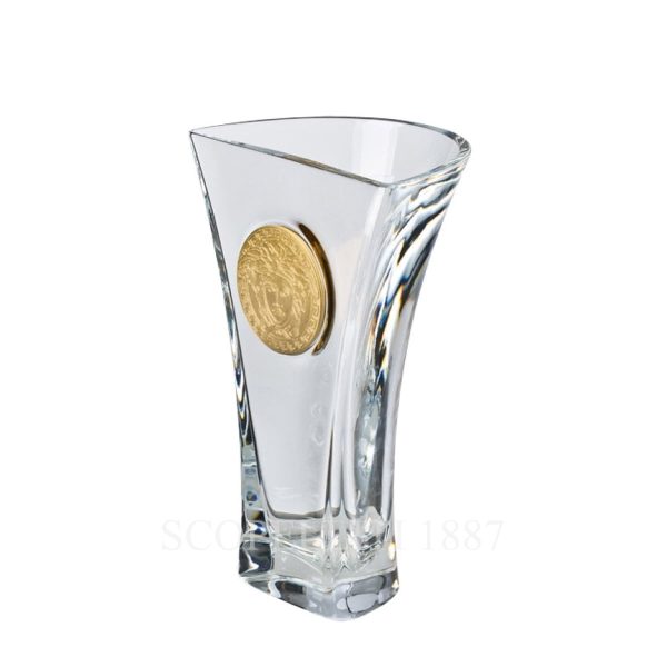 versace medusa madness clear vase 28 cm 01