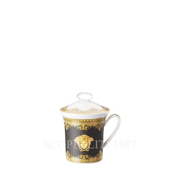 versace mug baroque black