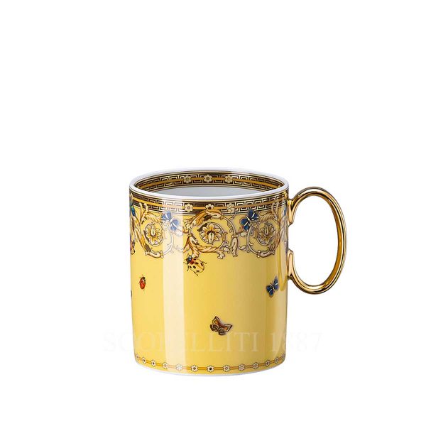 versace butterfly garden mug