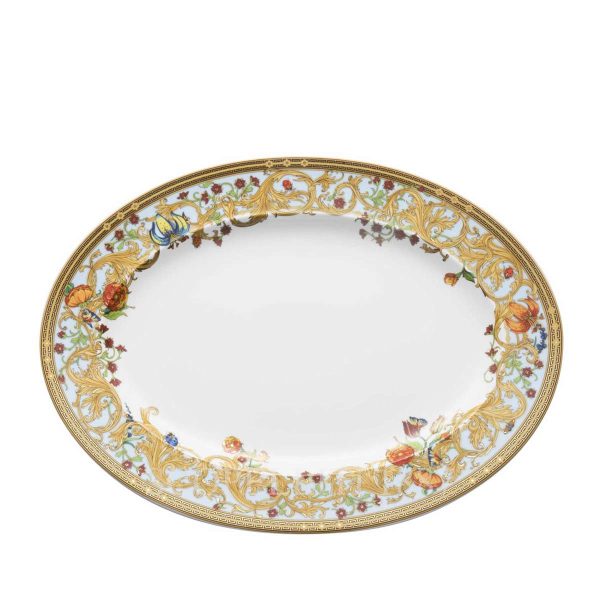 versace butterfly garden oval platter 34 cm