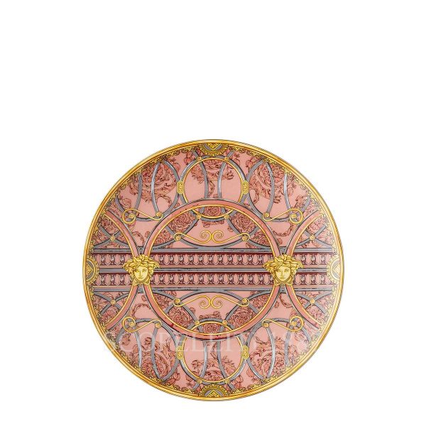 versace plate 21 cm scala del palazzo rose