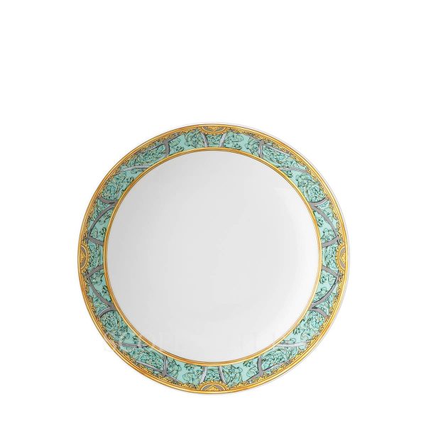 versace soup plate 22 cm scala del palazzo green