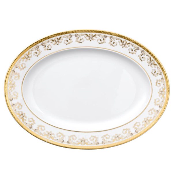 versace platter 34 cm medusa gala gold