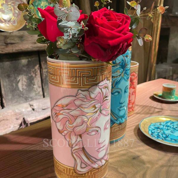 versace porcelain new vases medusa 2022
