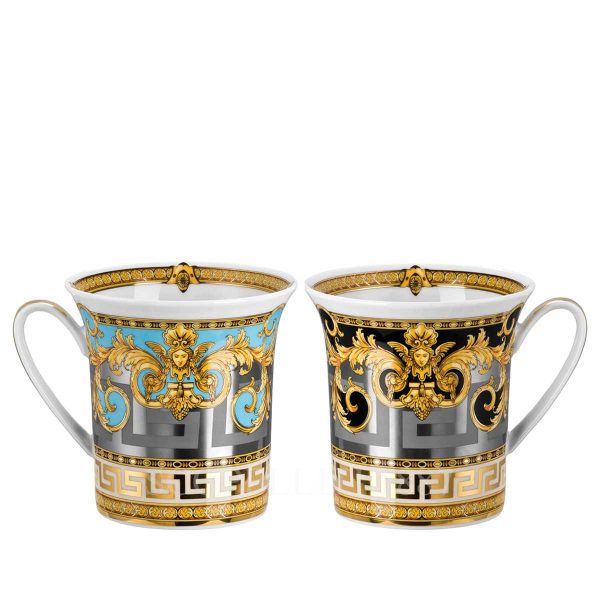versace 2 mugs prestige gala gift set