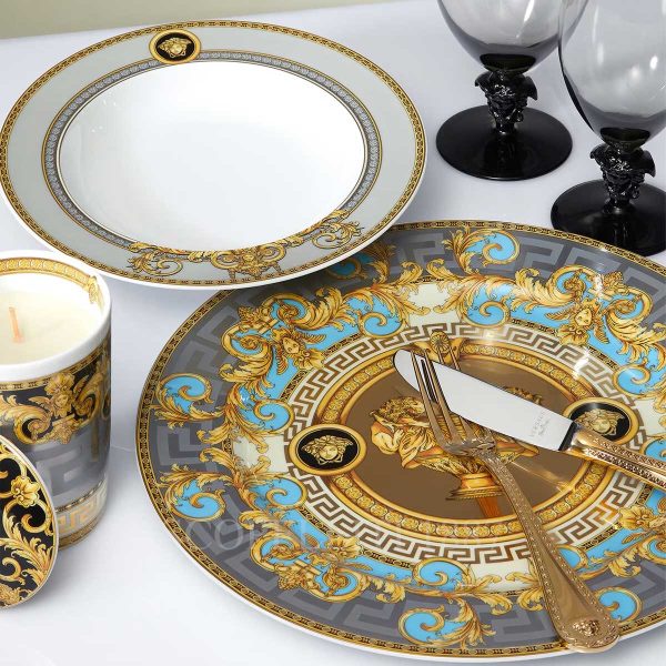 versace prestige gala dinnerware le bleu