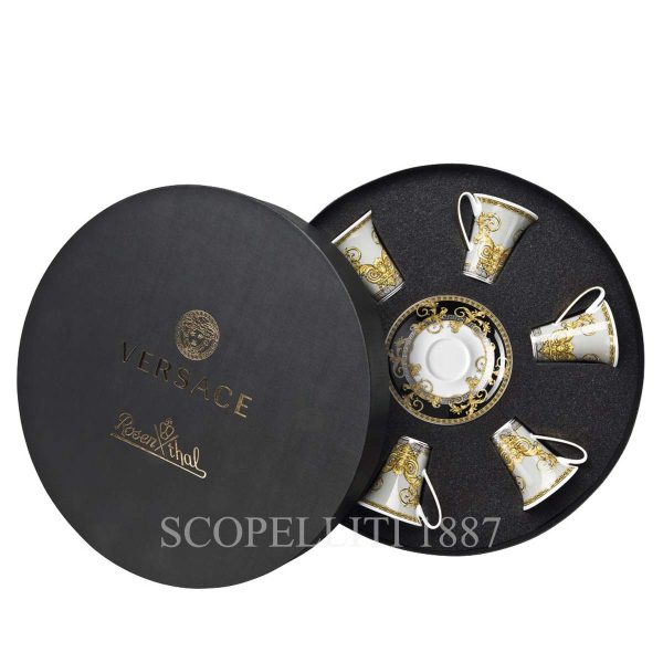 versace espresso cups prestige gala set of 6
