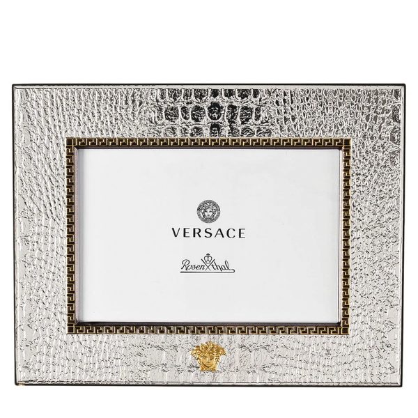 versace silver frame large