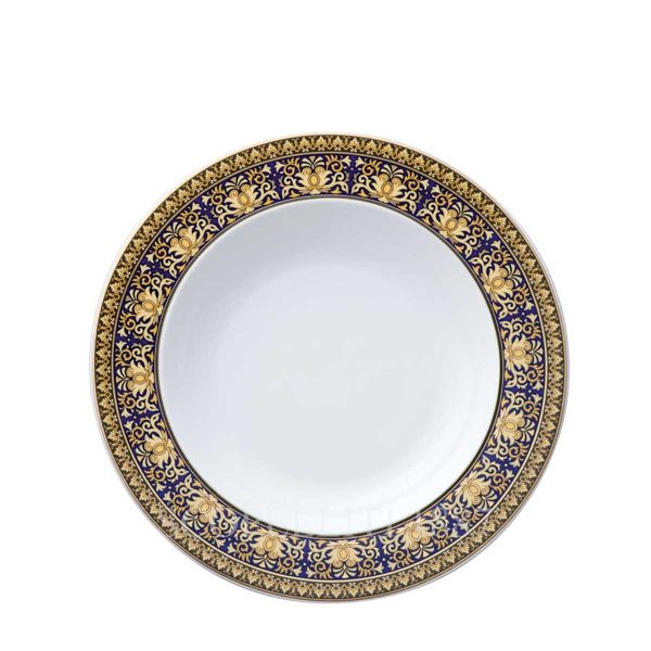 versace soup plate 22 cm medusa blue