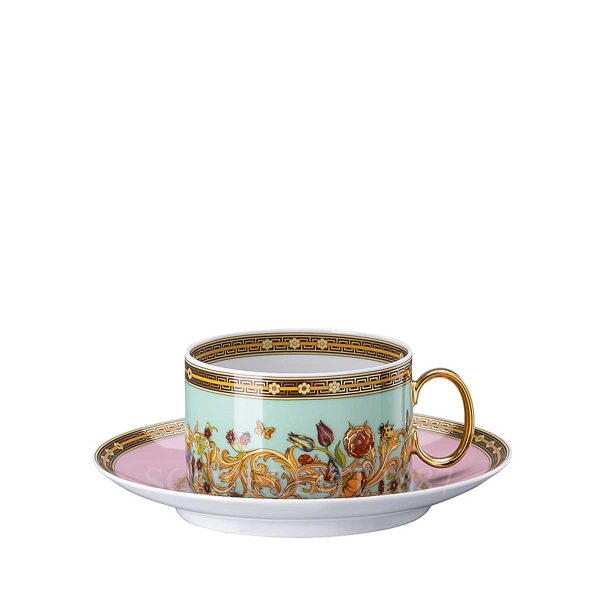 versace butterfly garden tea cup and saucer
