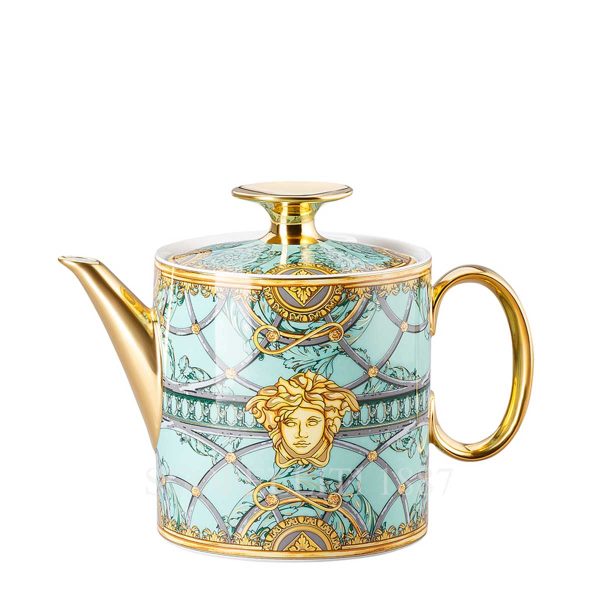 versace teapot scala del palazzo green