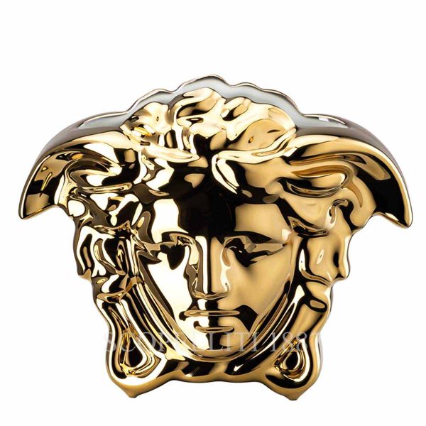 versace vase 30 cm gold medusa grande