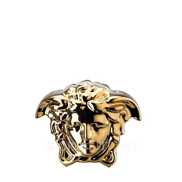 versace vase 9 cm gold medusa grande