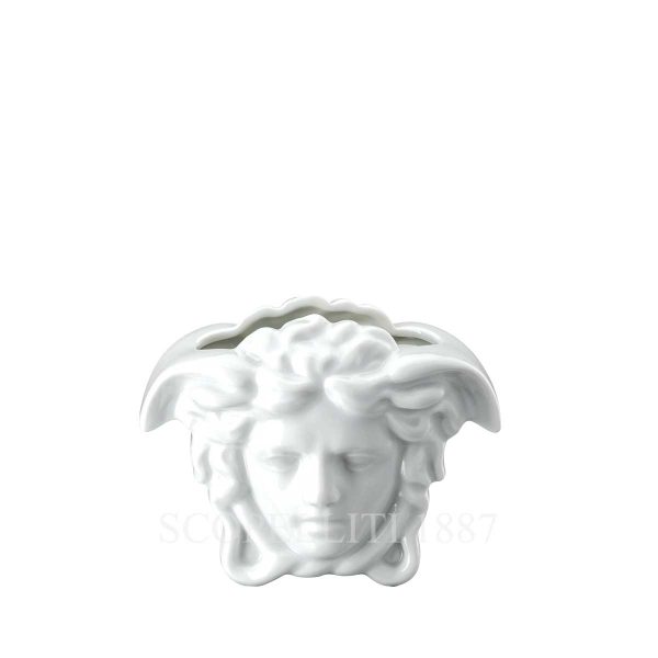 versace vase 9 cm white medusa grande