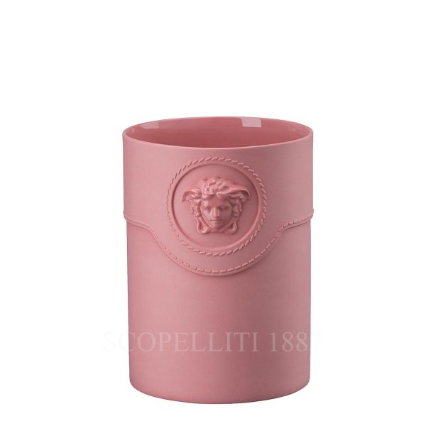 versace vase 18 cm pink la medusa