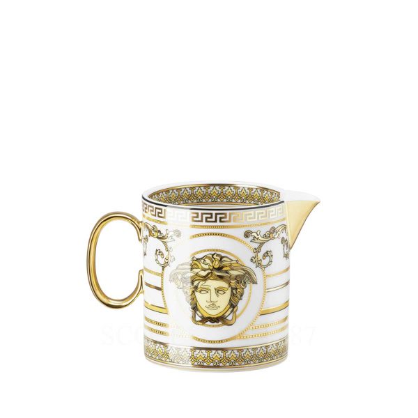 versace virtus gala white creamer