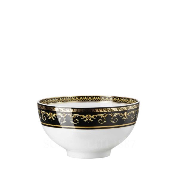 versace bowl small virtus gala black