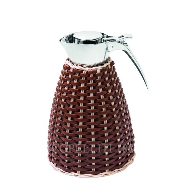 vincennes lether and rattan carafe pigment