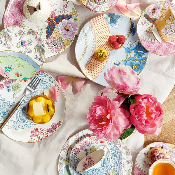 wedgwood butterfly bloom set plates