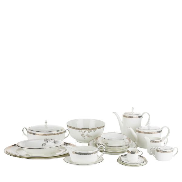 wedgwood collection vera wang lace platinum