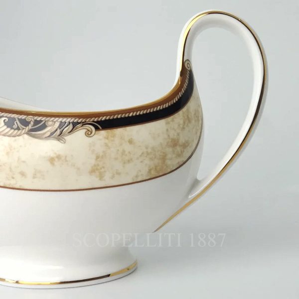 wedgwood cornucopia gravy boat details