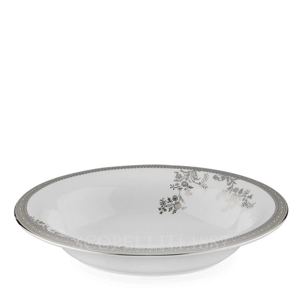 wedgwood lace platinum open vegetable dish