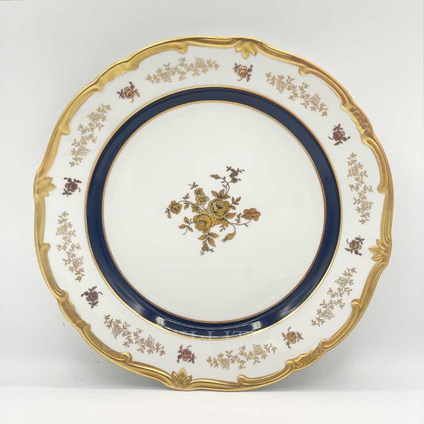 weimer round platter kobalt