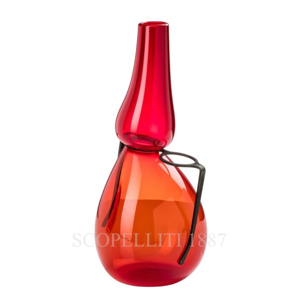 venini italian designer where are my glasses? single lens red murano glass